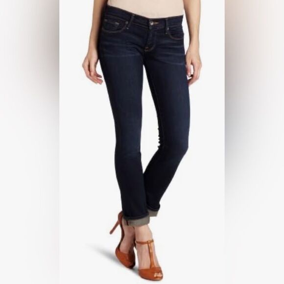 Lucky Brand Women's Cate Stacked Skinny Denim Jeans Essential Boho Western 0 - Picture 1 of 9